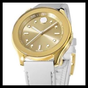 Women’s White Movado Watch